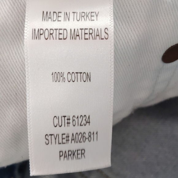 Agolde Parker Vintage Cutoff Organic Denim Shorts Size 32 - Picture 7 of 8